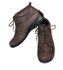 ECCO GORE TEX ! HALBSCHUHE SCHNÜRSCHUHE BOOTS WOMAN SHOES BRAUN 39 # 6-k #