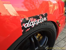 Dapper Aufkleber Dapper xl static illest leider geil oem tuning aufkleber 41