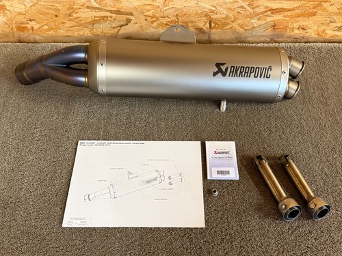 Akrapovic exhaust titanium