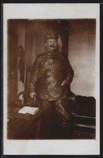 Foto-AK Kraftfahrer Soldat in