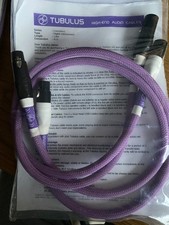 2 x Tubulus Concentus Digital Interconnect XLR AES/EBU 1,0m