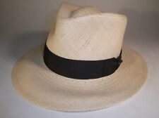 NEU! Original SCALA Panama Hut Strohhut aus Ecuador Gr. 55 - 56 (7-7 1/8) NEU!