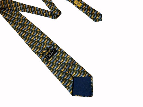 Vintage seidenkrawatte gucci - vintage,