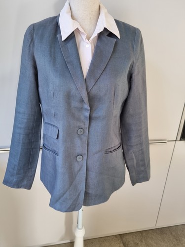 Friendtex leinen blazer - friendtex, blau