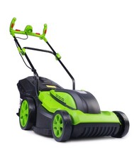 BRAST Rasenmäher Elektro Elektromäher Motor Mäher 2000 Watt 43cm Schnittbreite