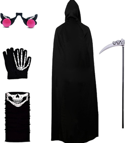 Halloween-Sensenmann-Kostümse