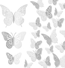 3D Schmetterlinge Wandtattoo