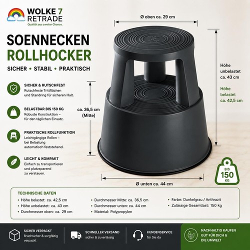 Soennecken rollhocker - soennecken,