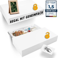 ® Regal mit Geheimfach | 30cm