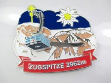 Zugspitze Bayern Metall Magnet