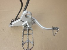 KTM 450 Rally Factory Bremsleitung Bremse Fußbremszylinder Bremshebel Fußraste