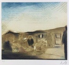 Werner Lichtner-Aix " Maroc " , Original, Grafik, Radierung