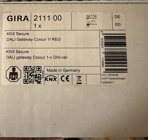 Gira 211100 knx dali - gira, gateway