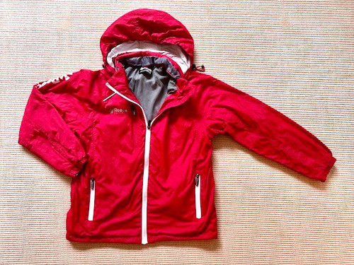 Reece nylon sportjacke rot mit - nylon,