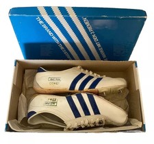 Original Adidas Comet 505 Sprintschuhe 6 1/2 Spikes 1963 Vintage Dekoration Deko