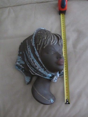 Wandmaske damenkopf frauenkopf - damenkopf,