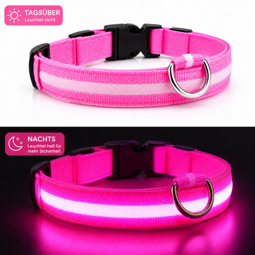 Hundehalsband leuchthalsband - hundehalsband,