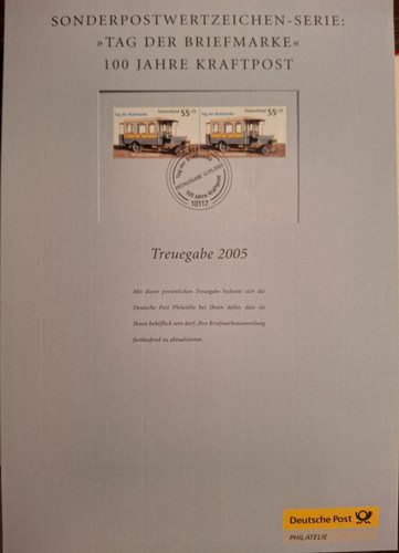 Treuegabe 2005 der - , dbp