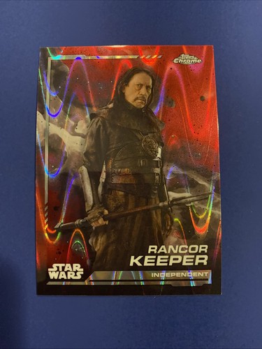 Star wars karte topps - star, chrome