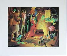 CARL BARKS - LITHOGRAPH SIGNED