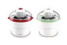 Silvercrest Eismaschine 1L Sorbetbereiter mit Rezepten Motorblock 12W