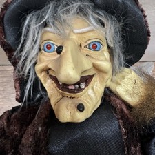 Gruselige Hexe Deko Figur