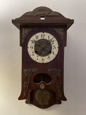 Wanduhr Pendeluhr Jugendstil