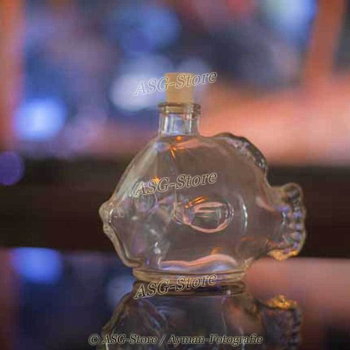 Schnapsflasche 200ml fisch - schnapsflasche,