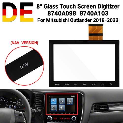 Nav radio touchscreen - 8",