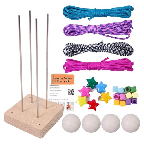 Diy affenfaustknoten set - set,