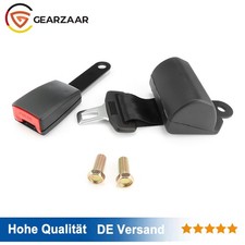 Beckengurt 2 Punkt Sicherheitsgurt für VW Golf Audi E4 Automatik Bandschloss