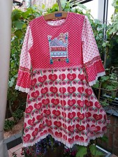 ღ MIM-PI ღTraumkleidღ10y/134/(140)ღHerzღSpitzeღDotsღ SO BEZAUBERND ღ RARE ღ