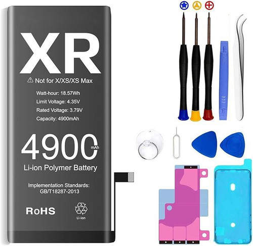 Akku für iphone 4900mah - xr,