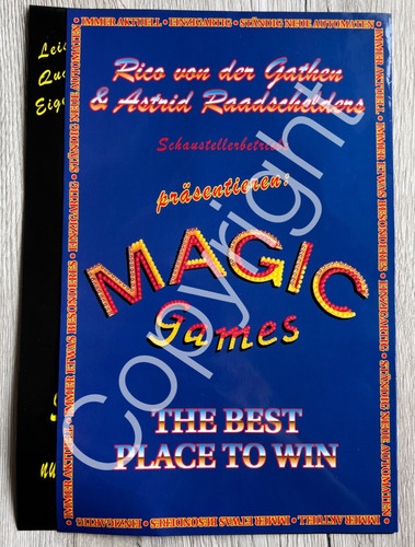Werbeprospekt magic games - werbeprospekt,