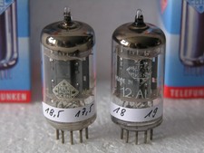 ECC82 tube Telefunken Röhre