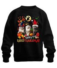 Happy Hallothanksmas Katzen