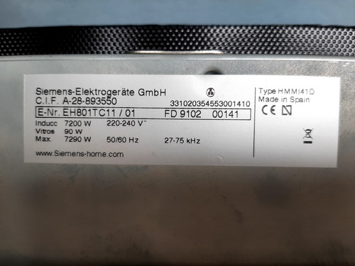 Cerankochfeld siemens defekt - cerankochfeld,