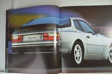 Porsche 924S 944 944S 944 Turbo Prospekt für Modelle 1988 inkl Daten Ausstattung