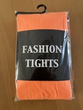 Neon   orange Fashion Tights