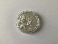 China Panda Silbermünze