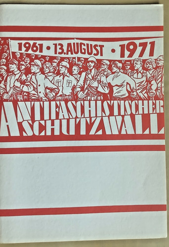 Ddr gedenkblatt 1971 - ddr,