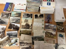 Ältere und Alte Ansichtskarten/Briefumschläge Lot N über 5000 Gramm 