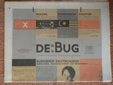 De:Bug Magazin 10 - 1998 - Elektronische Lebensaspekte - Whirlpool, Thule
