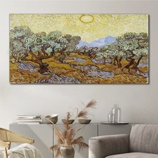 Oliven bäume 140x70 Canvas