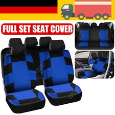 9tlg Universal Auto KFZ Sitzbezüge Sitzbezug 5-Sitzer Komplettset Schonbezug DE