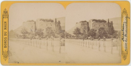Stereoanlage 1870 ruine - um, 1870.