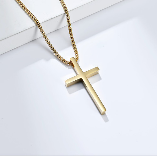 18k gold kette mit anhänger - gold,