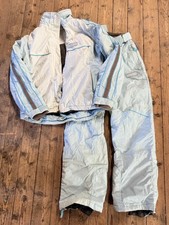 Schneeanzug Skianzug Winter Zweiteiler Schneehose Winterjacke Gr. 152 Hellblau