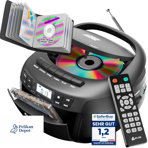 Kassetten player mit - cd,