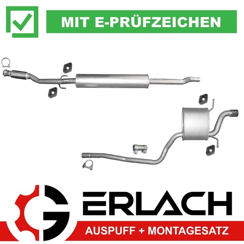Auspuffanlage für mini one - auspuffanlage,